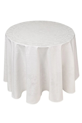 Скатерть жаккардовая "Овальная" D183