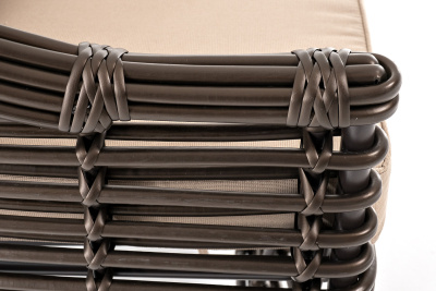 "Ницца" кресло из искусственного ротанга, цвет бронзовый