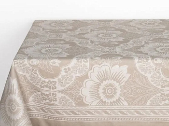 Скатерть жаккардовая "Декоративное цветение" 178*250