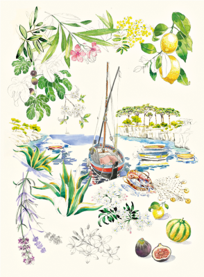 Набор из 2 кухонных полотенец